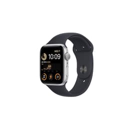 Apple Watch SE Series 2 44mm - GPSモデル - アルミニウム シルバー ケース- スポーツバンド