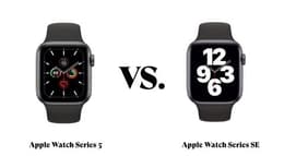 Apple Watch 5 vs SE