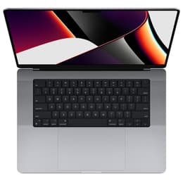MacBook Pro 16 インチ (2021) - Apple M1 Pro 10-コア と 16-コア GPU - 32GB RAM - SSD  512GB - US配列キーボード