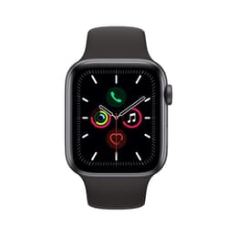 Apple Watch 5 セルラー 44mm ブラックアルミ 社外新品バンド