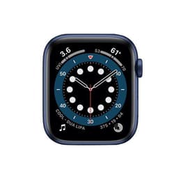 Apple Watch Series 6 44mm - GPSモデル - アルミニウム ブルー ケース ...
