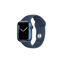 Apple Watch Series 7 45mm - GPSモデル - アルミニウム ブルー ケース- スポーツバンド